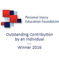 PIEF Outstanding Contribution by an Individual Award Winner 2016