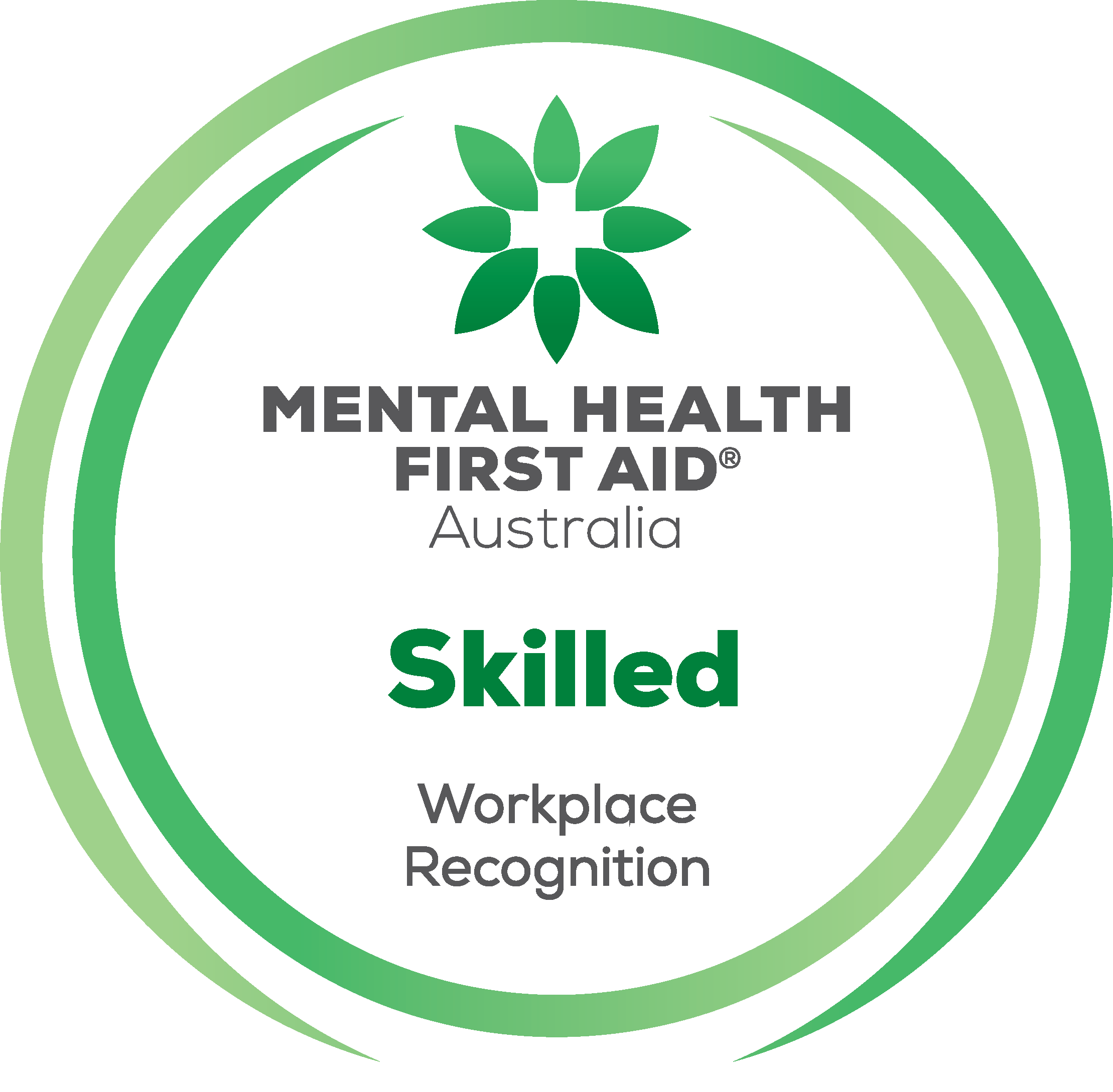 Mental Health First Aid training logo